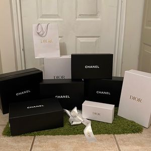 Chanel & Dior Boxes Bundle